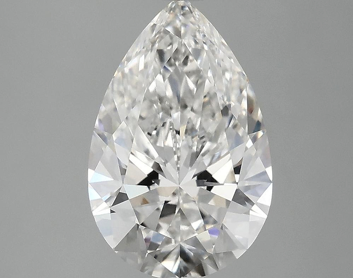 2.58 Carat Pear Shaped Excellent Cut VVS2 IGI Certified Lab Grown Diamond