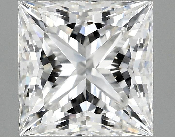 2.1 Carat Princess Shaped Ideal Cut VVS2 IGI Certified Lab Grown Diamond