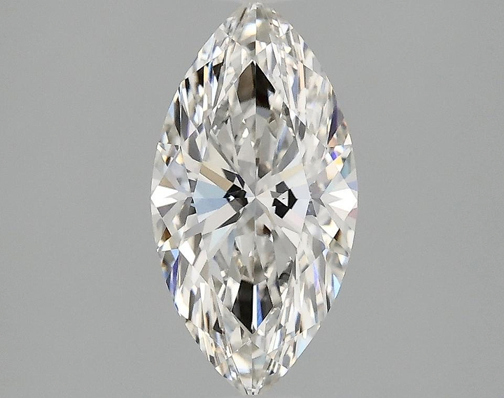 1.34 Carat Marquise Shaped Ideal Cut VVS2 IGI Certified Lab Grown Diamond