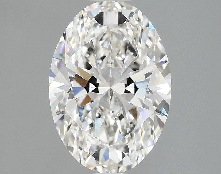 2.03 Carat Oval Shaped Ideal Cut VVS2 IGI Certified Lab Grown Diamond