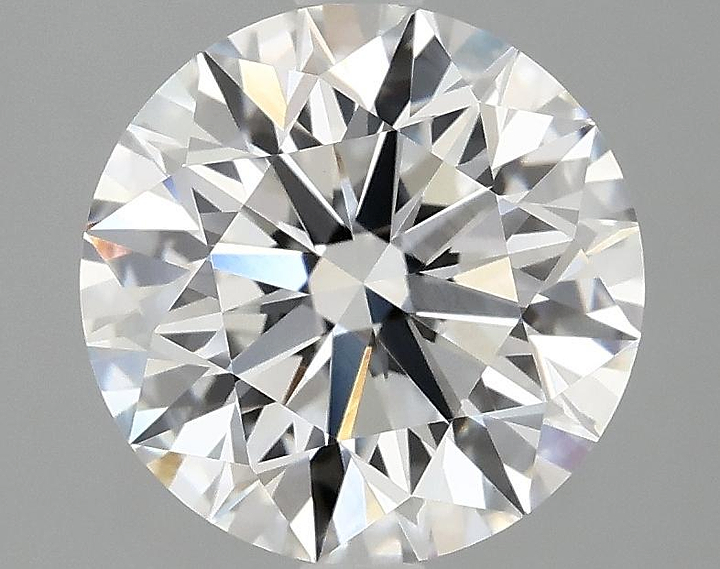 3.09 Carat Round Shaped Excellent Cut VVS2 IGI Certified Lab Grown Diamond