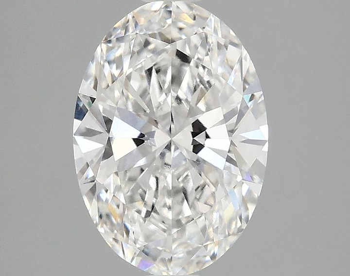 1.85 Carat Oval Shaped Ideal Cut VVS2 IGI Certified Lab Grown Diamond