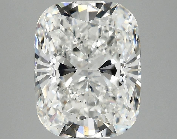 4.08 Carat Cushion Shaped Excellent Cut SI1 IGI Certified Lab Grown Diamond