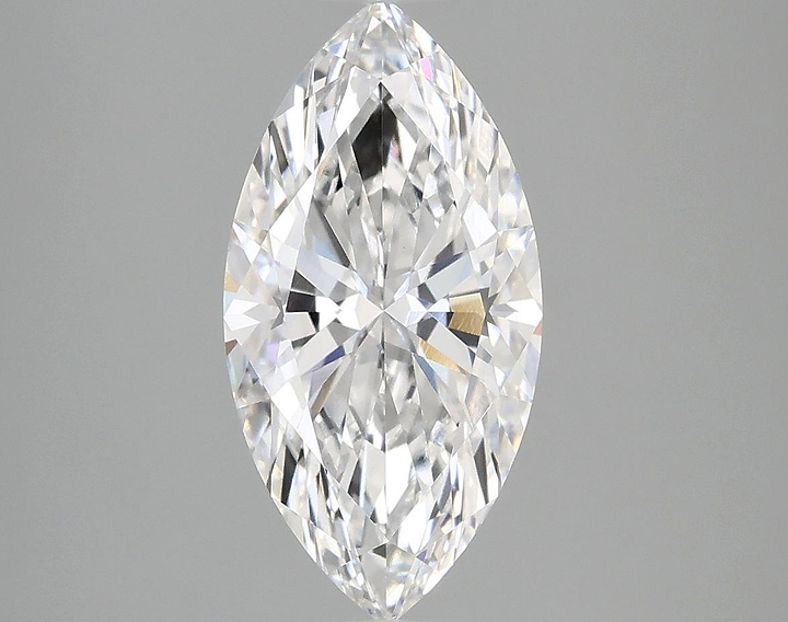 2.49 Carat Marquise Shaped Ideal Cut VVS2 IGI Certified Lab Grown Diamond