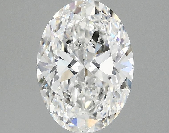 1.5 Carat Oval Shaped Ideal Cut VVS2 IGI Certified Lab Grown Diamond