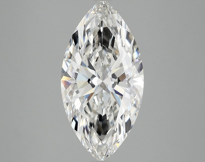 2.86 Carat Marquise Shaped Ideal Cut VS1 IGI Certified Lab Grown Diamond