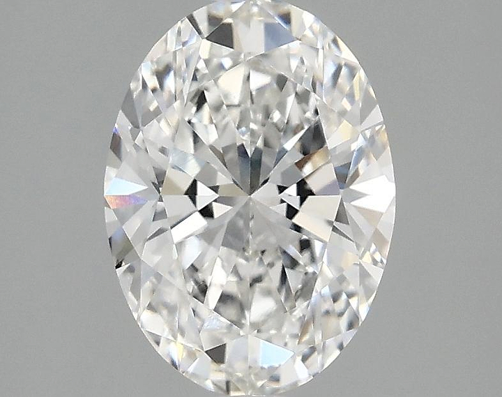 1.53 Carat Oval Shaped Ideal Cut VVS2 IGI Certified Lab Grown Diamond
