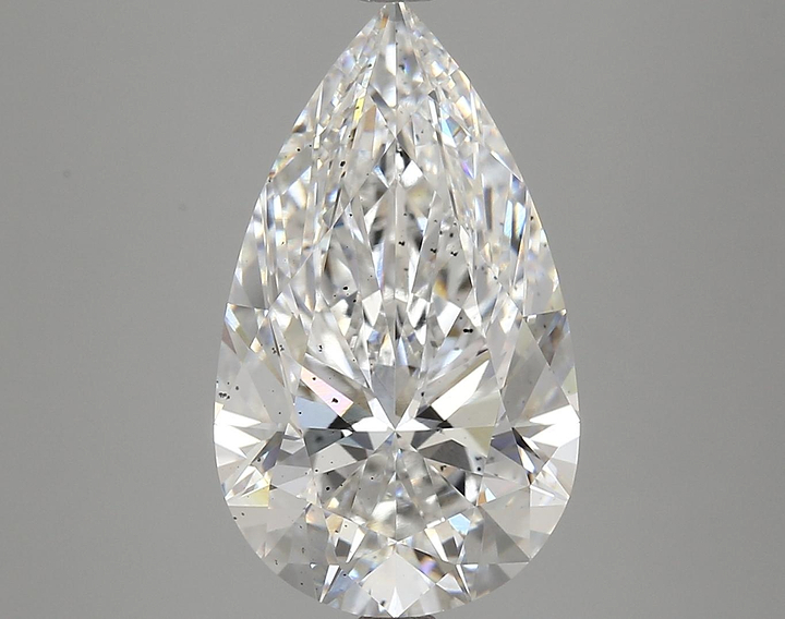 5.06 Carat Pear Shaped Ideal Cut SI1 IGI Certified Lab Grown Diamond