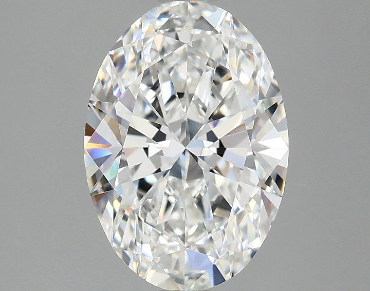 2.06 Carat Oval Shaped Ideal Cut VVS2 IGI Certified Lab Grown Diamond