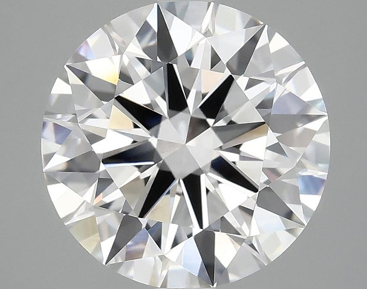 3.05 Carat Round Shaped Ideal Cut VVS2 IGI Certified Lab Grown Diamond