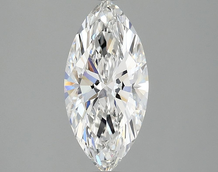 1.38 Carat Marquise Shaped Excellent Cut VVS1 IGI Certified Lab Grown Diamond