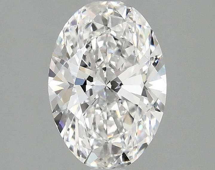 1.47 Carat Oval Shaped Ideal Cut VVS2 IGI Certified Lab Grown Diamond