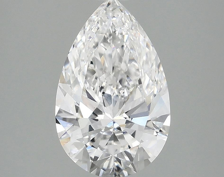 2.02 Carat Pear Shaped Ideal Cut VVS2 IGI Certified Lab Grown Diamond