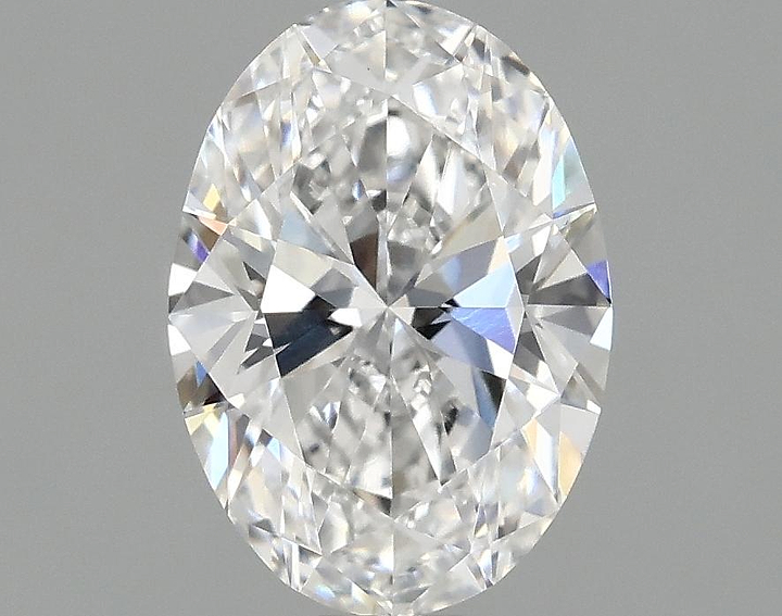 0.99 Carat Oval Shaped Ideal Cut VVS2 IGI Certified Lab Grown Diamond