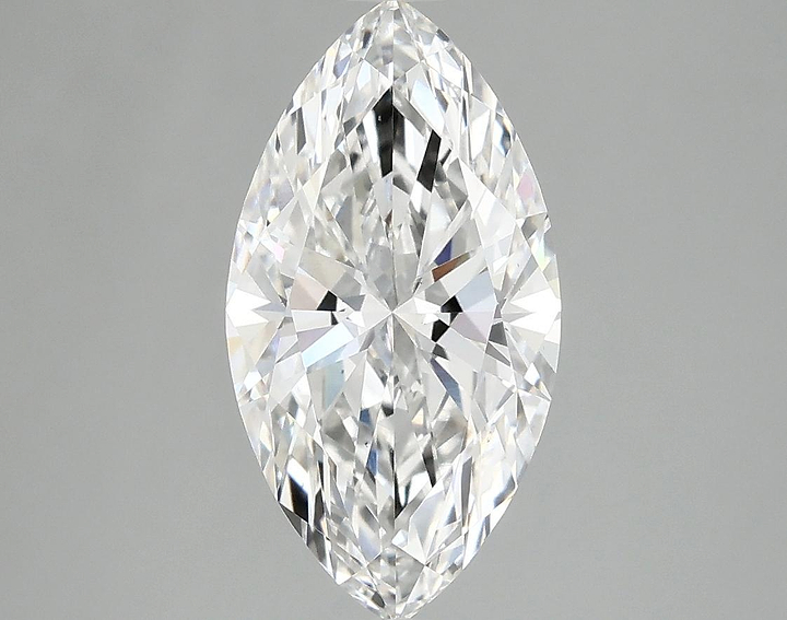 2.32 Carat Marquise Shaped Excellent Cut VS1 IGI Certified Lab Grown Diamond