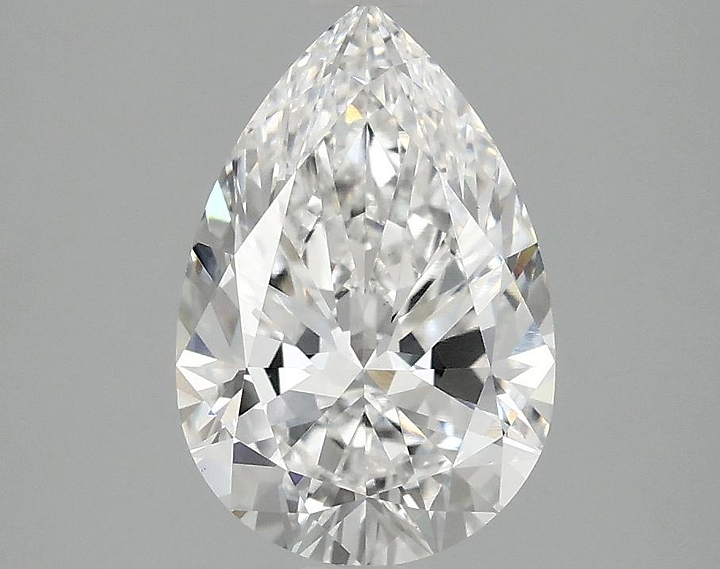 2.05 Carat Pear Shaped Excellent Cut VS1 IGI Certified Lab Grown Diamond