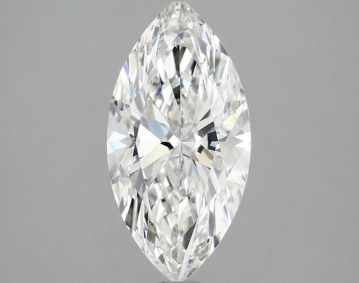 1.98 Carat Marquise Shaped Ideal Cut VVS2 IGI Certified Lab Grown Diamond