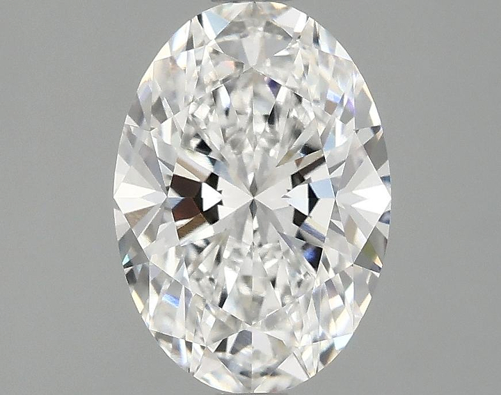 2.06 Carat Oval Shaped Ideal Cut VVS2 IGI Certified Lab Grown Diamond