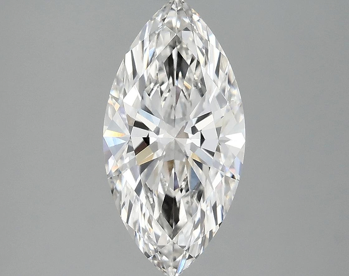 2.05 Carat Marquise Shaped Ideal Cut VVS2 IGI Certified Lab Grown Diamond
