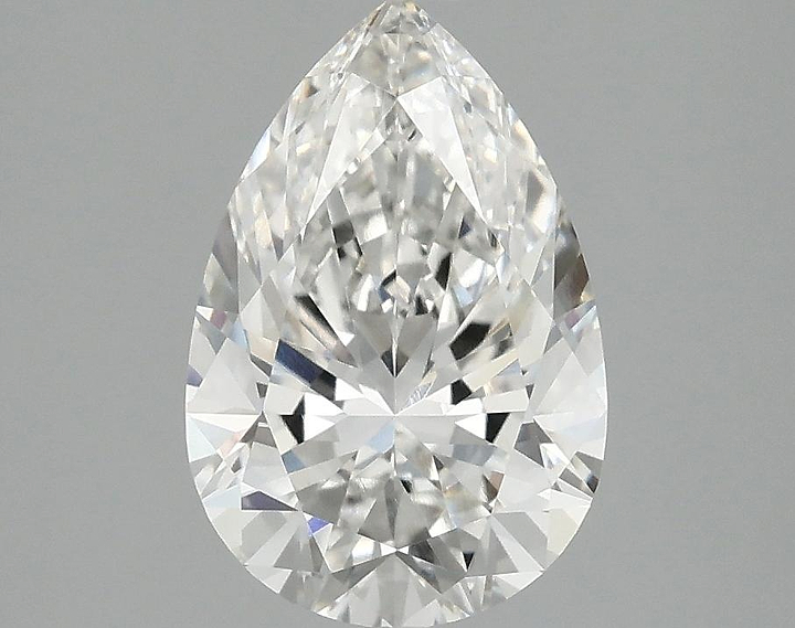 2.04 Carat Pear Shaped Excellent Cut VVS2 IGI Certified Lab Grown Diamond