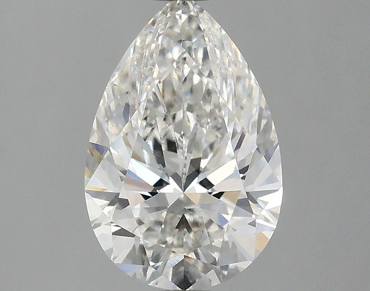 1.87 Carat Pear Shaped Excellent Cut VS2 IGI Certified Lab Grown Diamond