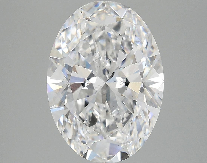 4.1 Carat Oval Shaped Ideal Cut SI1 IGI Certified Lab Grown Diamond