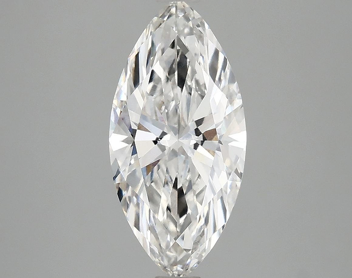 2.03 Carat Marquise Shaped Excellent Cut VS1 IGI Certified Lab Grown Diamond