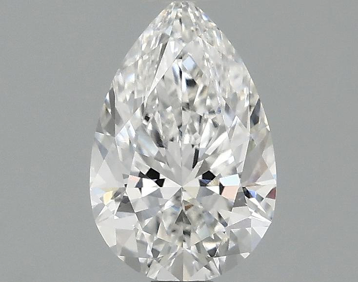 1.1 Carat Pear Shaped Ideal Cut VVS2 IGI Certified Lab Grown Diamond