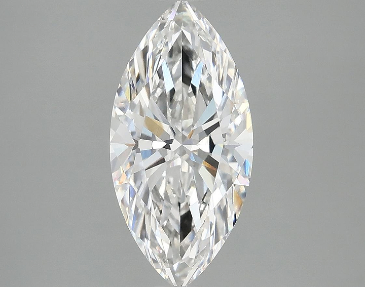 2.09 Carat Marquise Shaped Excellent Cut VS1 IGI Certified Lab Grown Diamond