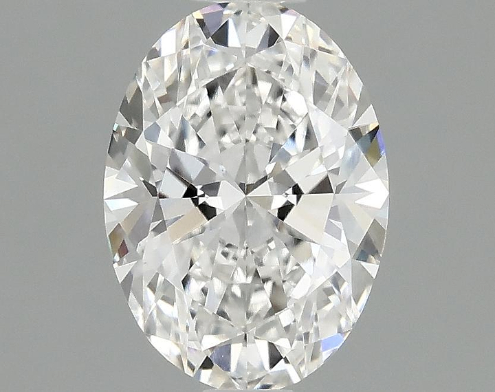 1.08 Carat Oval Shaped Ideal Cut VVS2 IGI Certified Lab Grown Diamond