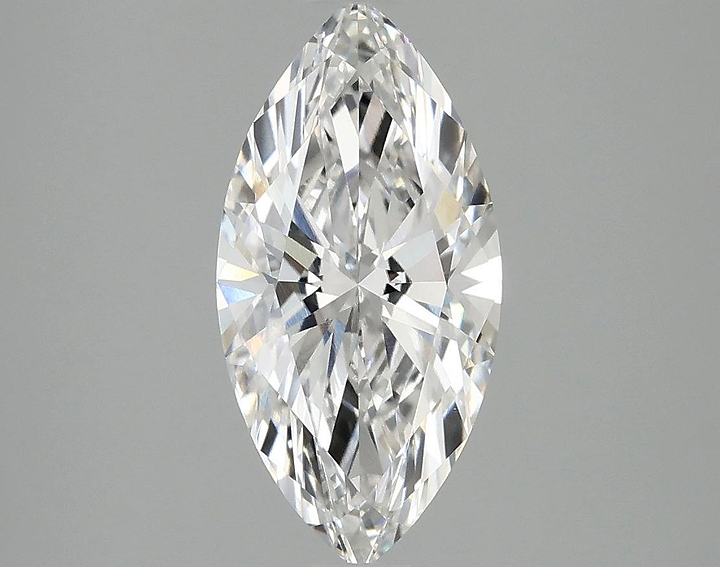 2.01 Carat Marquise Shaped Ideal Cut VVS2 IGI Certified Lab Grown Diamond