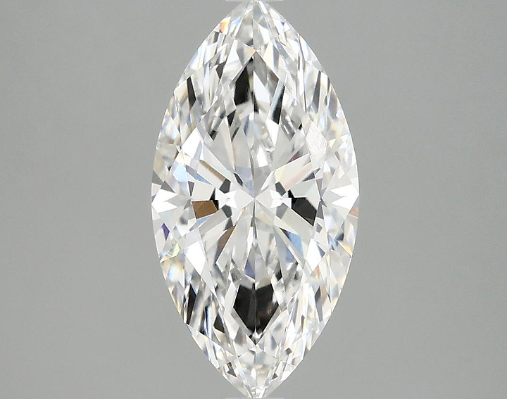 2.04 Carat Marquise Shaped Ideal Cut VVS2 IGI Certified Lab Grown Diamond