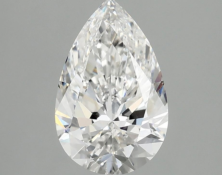 2.01 Carat Pear Shaped Ideal Cut VVS2 IGI Certified Lab Grown Diamond