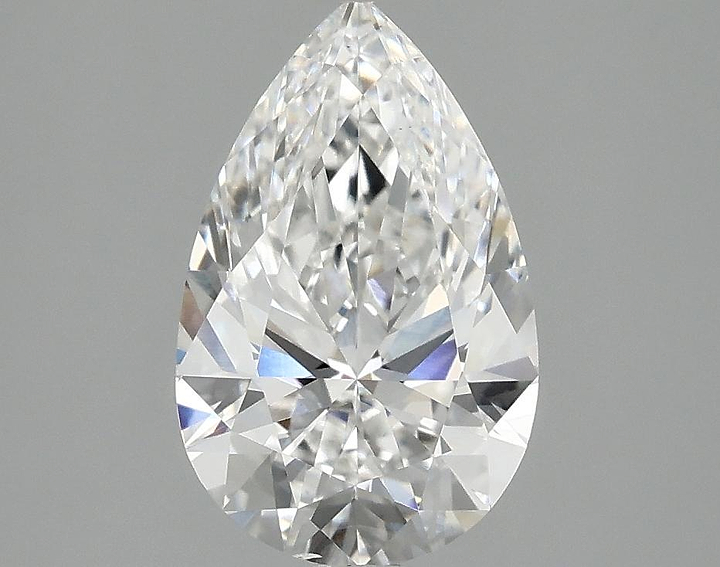 2.03 Carat Pear Shaped Ideal Cut VS2 IGI Certified Lab Grown Diamond