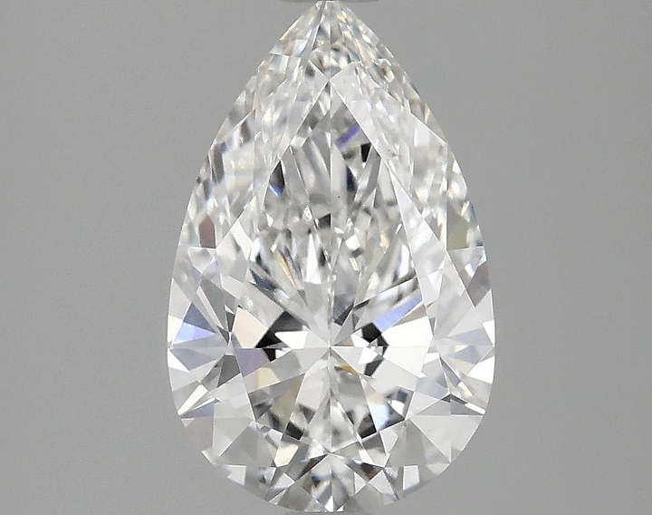 2.01 Carat Pear Shaped Ideal Cut VS1 IGI Certified Lab Grown Diamond