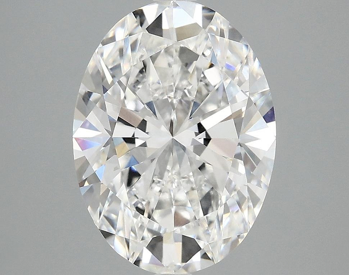 3.07 Carat Oval Shaped Excellent Cut VVS2 IGI Certified Lab Grown Diamond