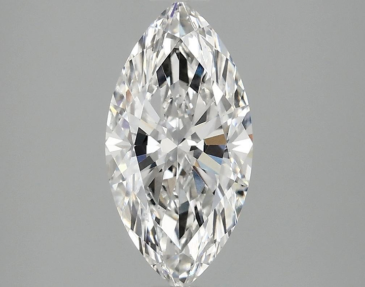 1.58 Carat Marquise Shaped Ideal Cut VS2 IGI Certified Lab Grown Diamond