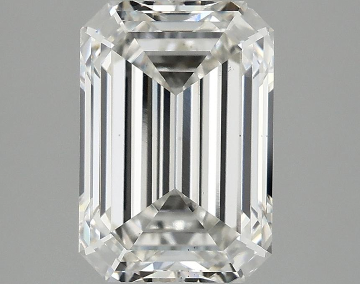 2.86 Carat Emerald Shaped Ideal Cut VS1 IGI Certified Lab Grown Diamond