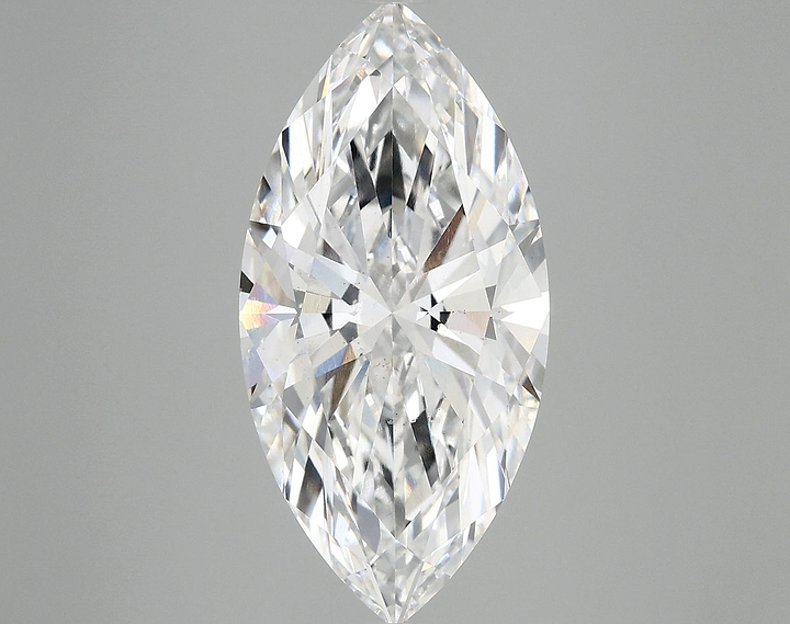 5.08 Carat Marquise Shaped Ideal Cut SI1 IGI Certified Lab Grown Diamond