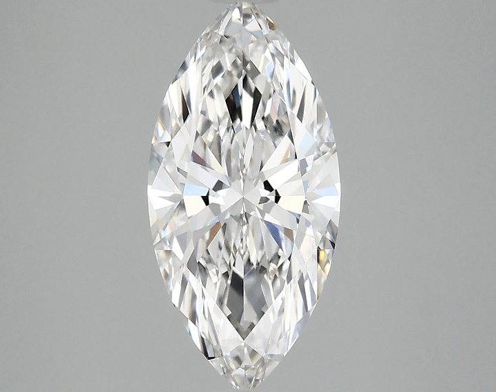 2.01 Carat Marquise Shaped Excellent Cut VVS2 IGI Certified Lab Grown Diamond