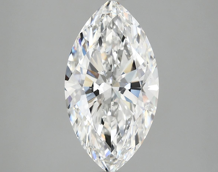 2.98 Carat Marquise Shaped Excellent Cut VS1 IGI Certified Lab Grown Diamond