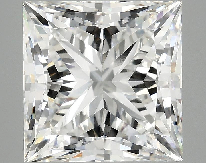 4.85 Carat Princess Shaped Ideal Cut VS1 IGI Certified Lab Grown Diamond