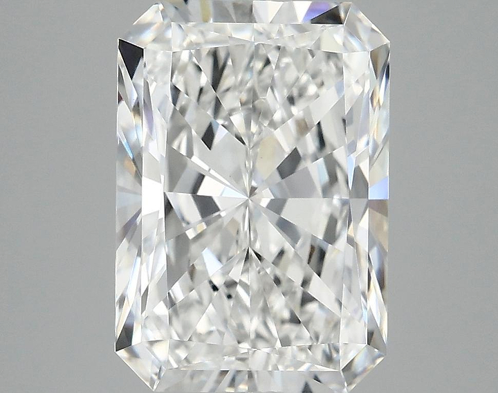 4.08 Carat Radiant Shaped Ideal Cut VVS2 IGI Certified Lab Grown Diamond