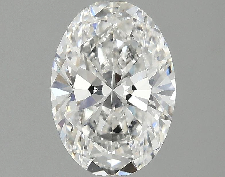 1.5 Carat Oval Shaped Ideal Cut VVS2 IGI Certified Lab Grown Diamond