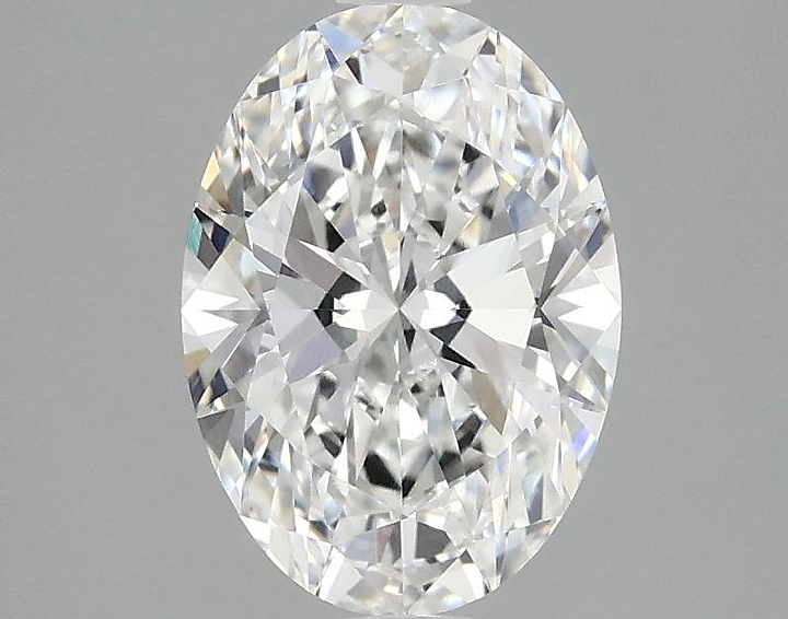 1.58 Carat Oval Shaped Ideal Cut VVS2 IGI Certified Lab Grown Diamond