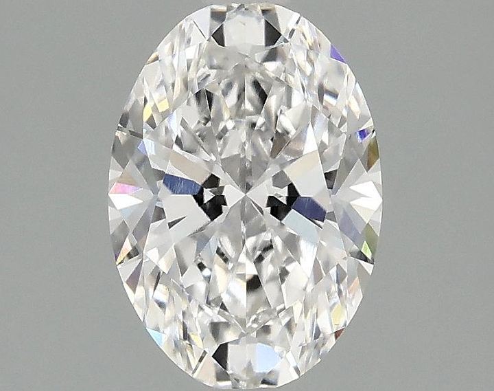 1.46 Carat Oval Shaped Ideal Cut VVS2 IGI Certified Lab Grown Diamond