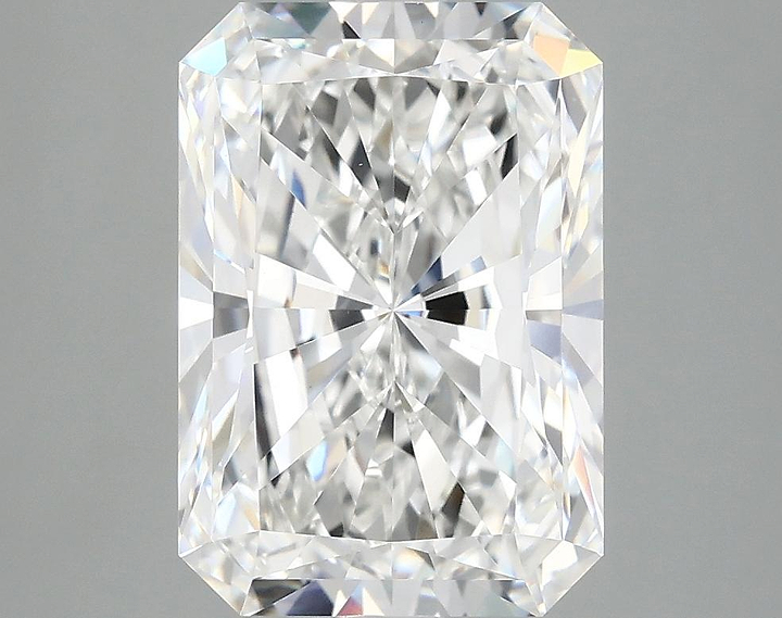 4.08 Carat Radiant Shaped Ideal Cut VVS2 IGI Certified Lab Grown Diamond