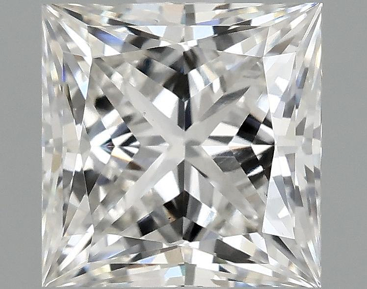 1.58 Carat Princess Shaped Ideal Cut VS1 IGI Certified Lab Grown Diamond