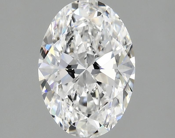 1.48 Carat Oval Shaped Ideal Cut VVS2 IGI Certified Lab Grown Diamond