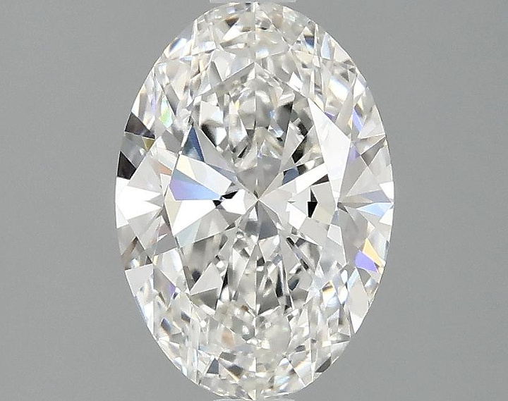 1.59 Carat Oval Shaped Ideal Cut VVS2 IGI Certified Lab Grown Diamond